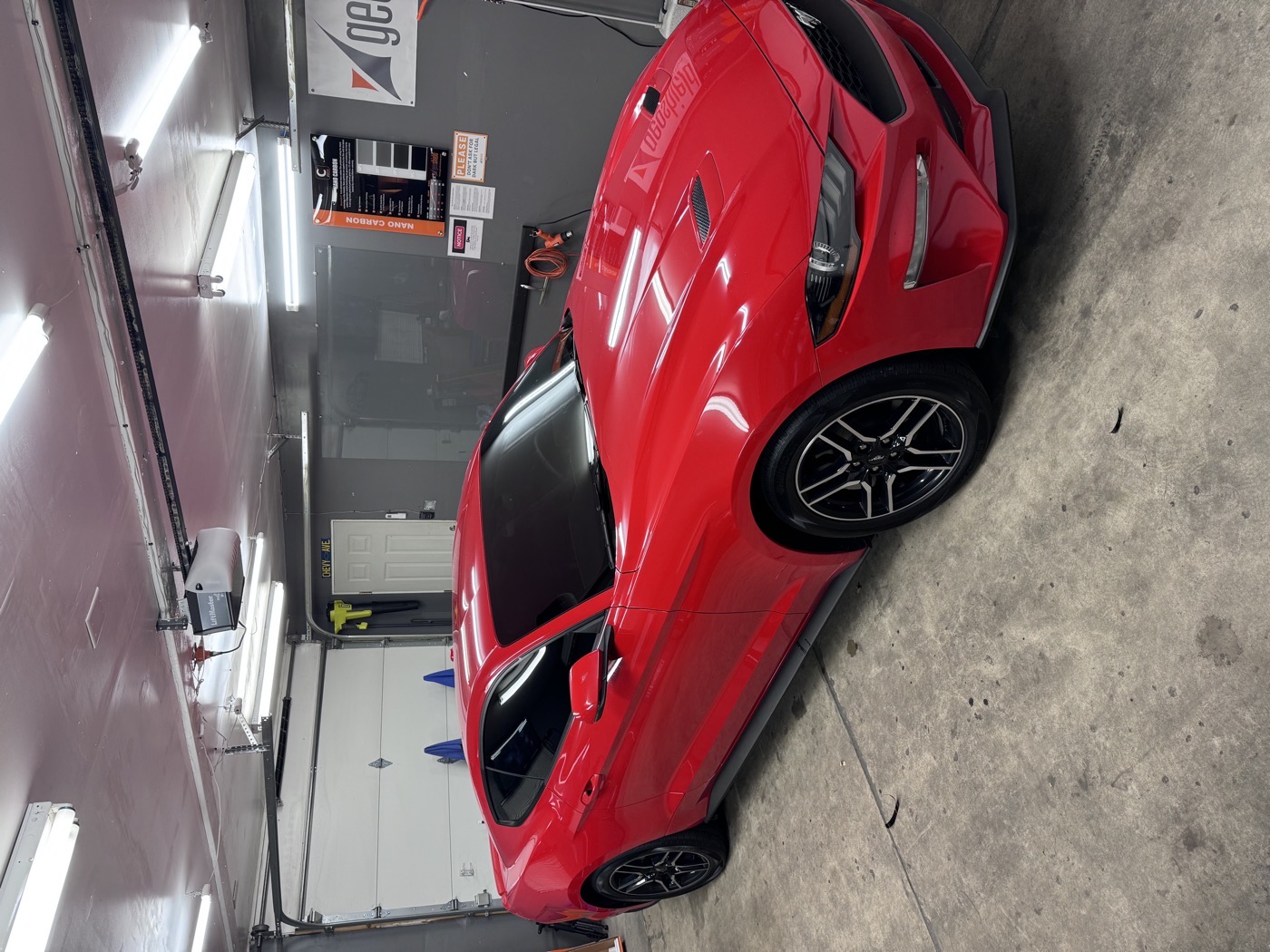 Sports car window tinting in Chicago