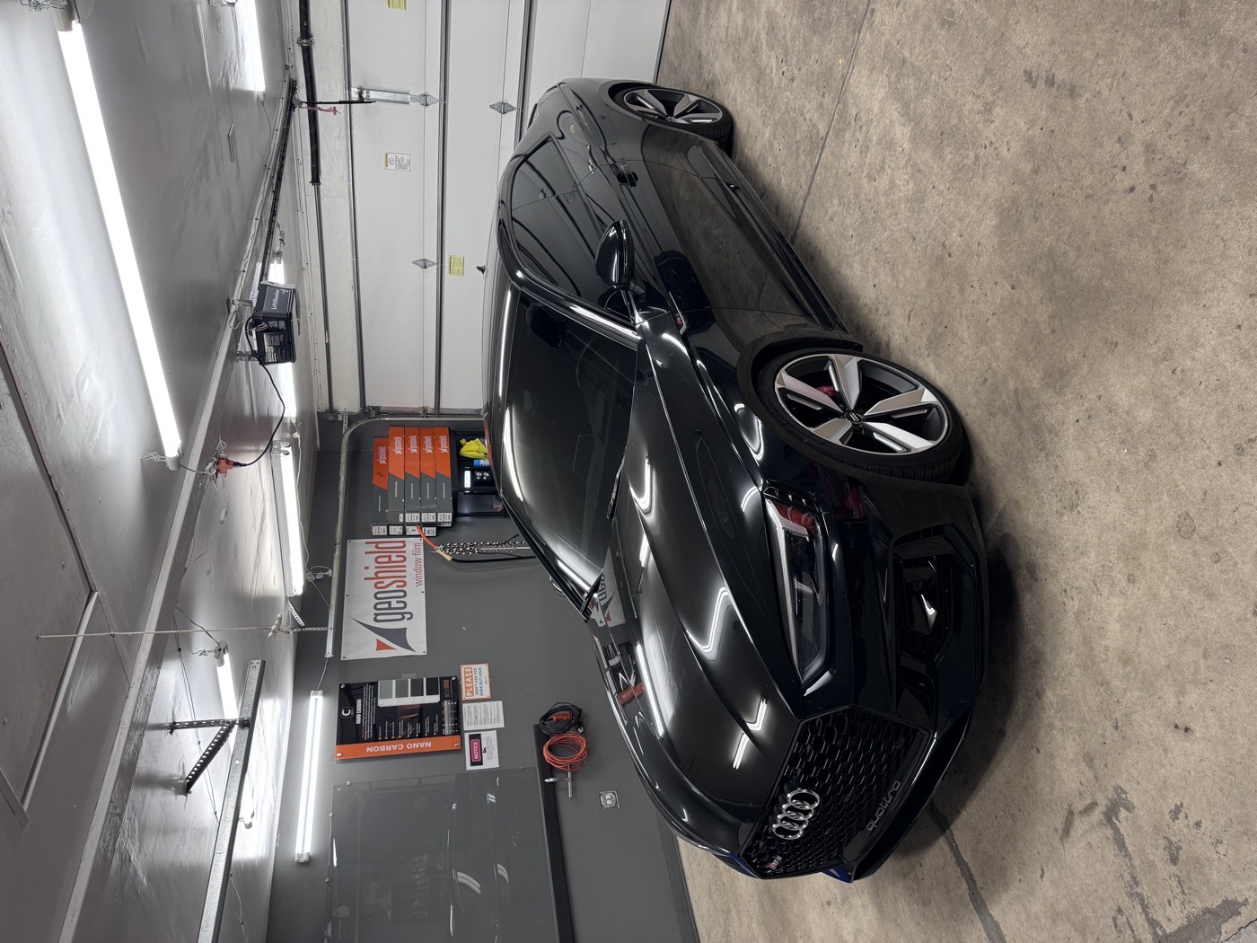 Ceramic tint on Audi in Chicago