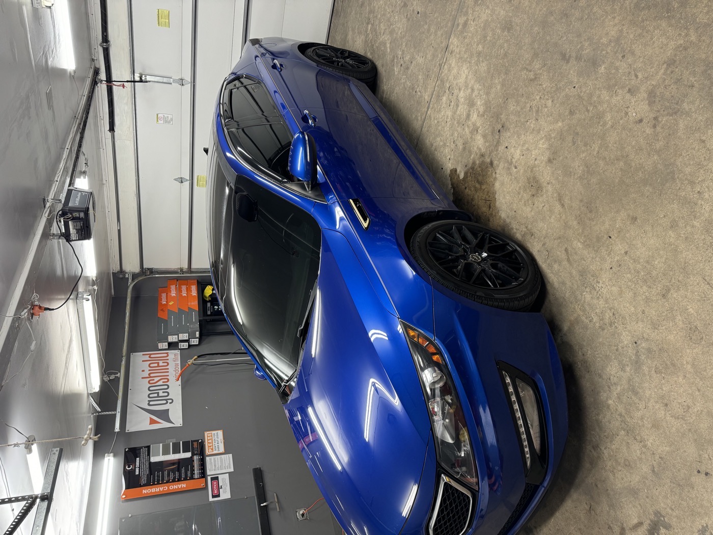 Kia sedan window tinting Chicagoland