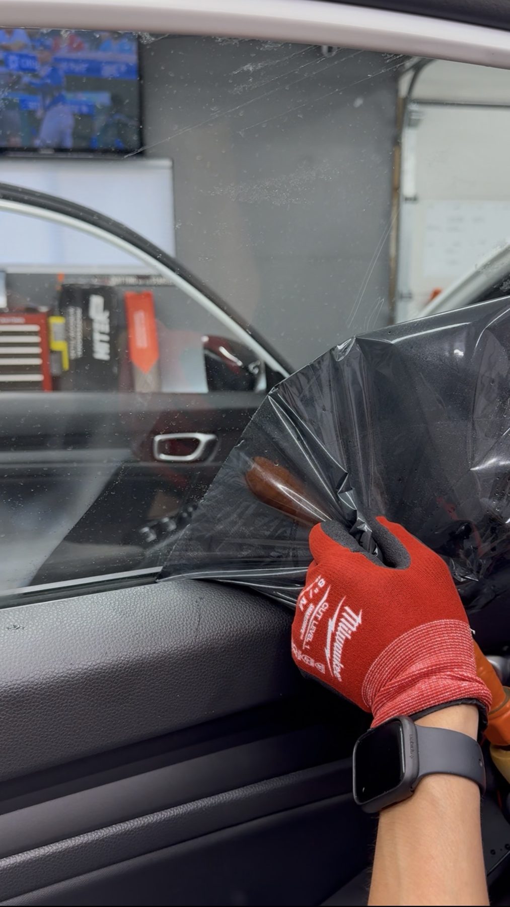 Tint removal