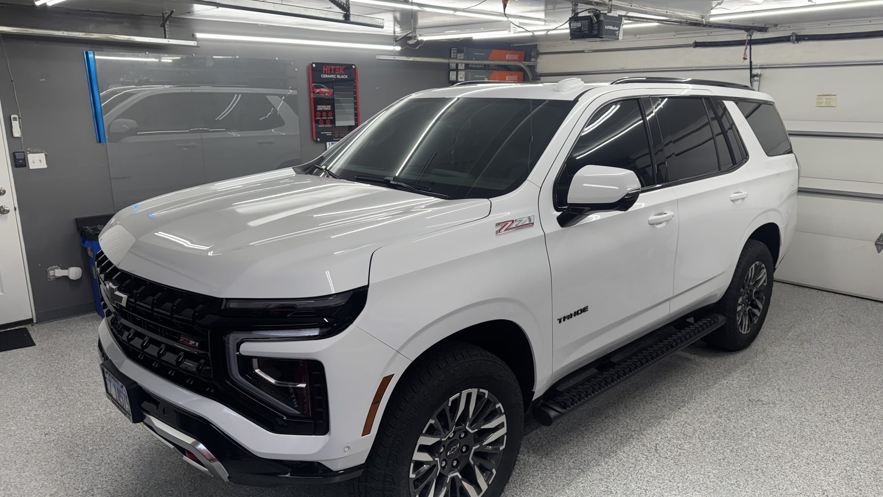 SUV window tint