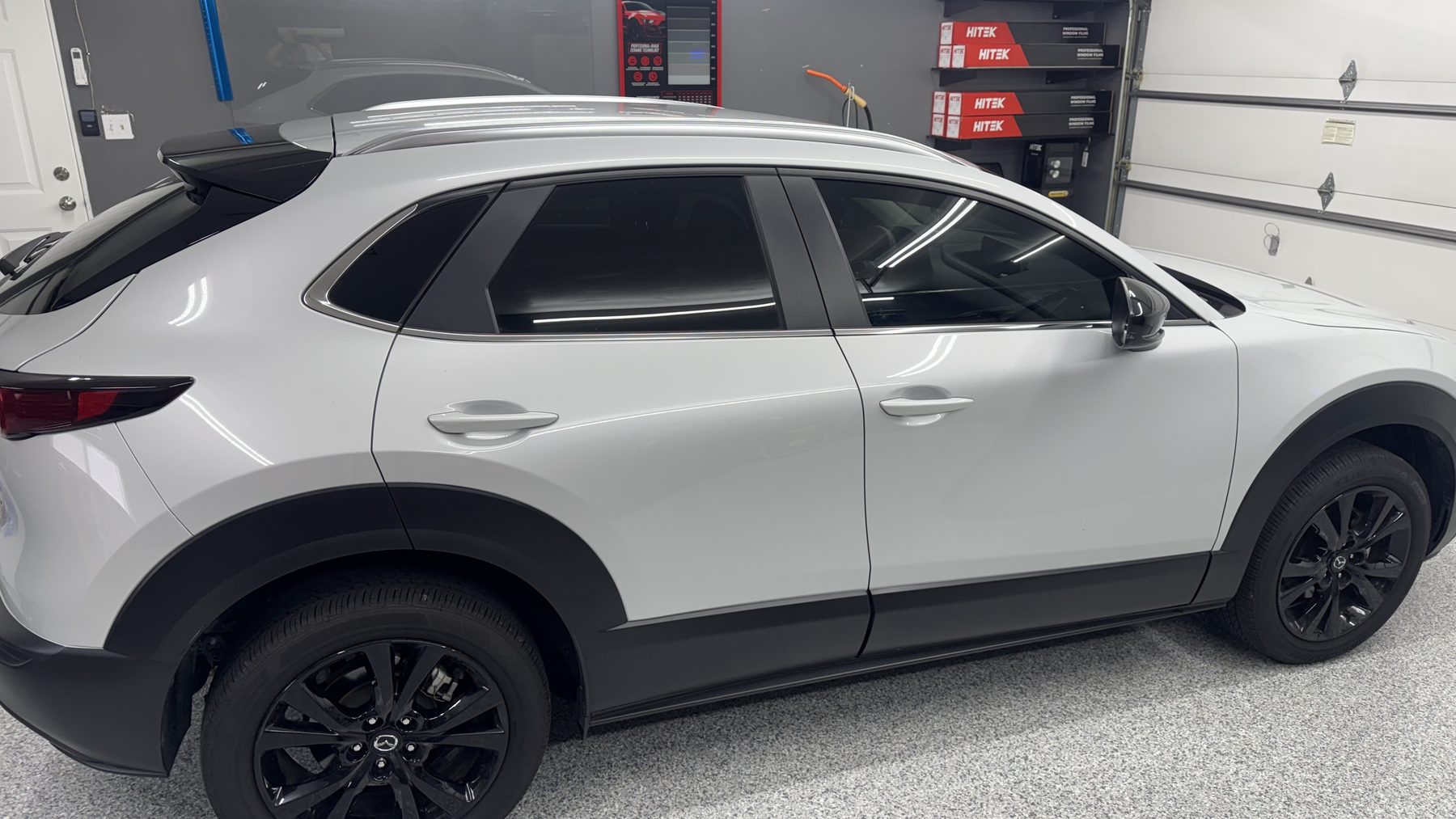 SUV window tint