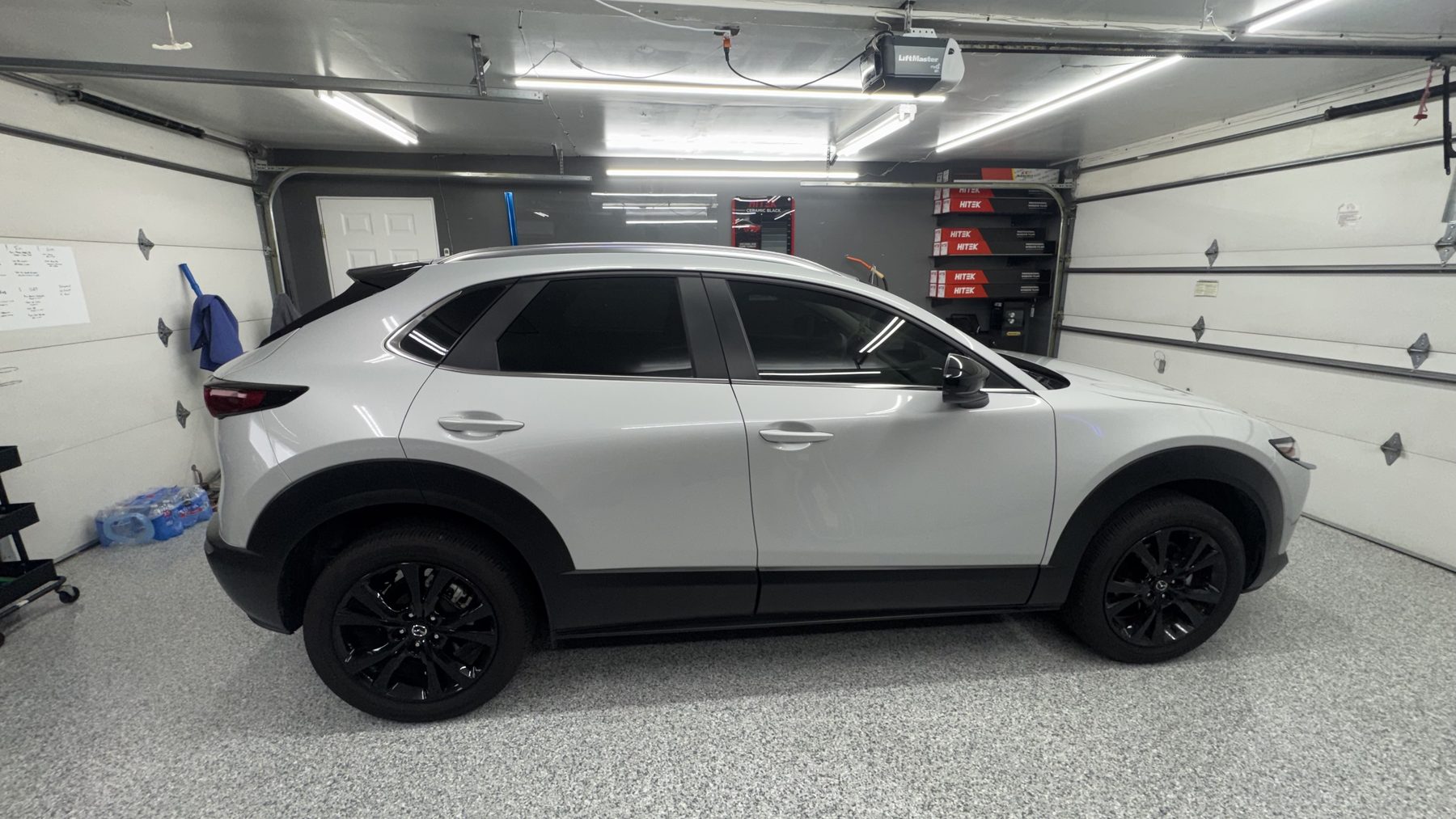 SUV window tint