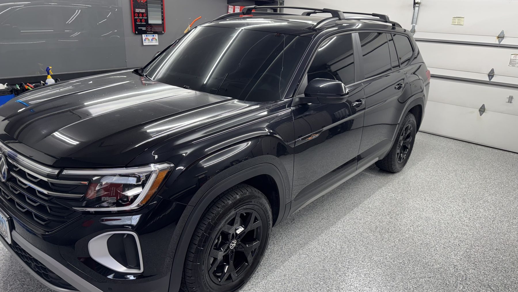 SUV window tint