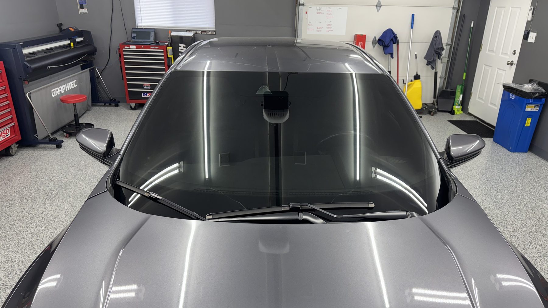 SUV window tint