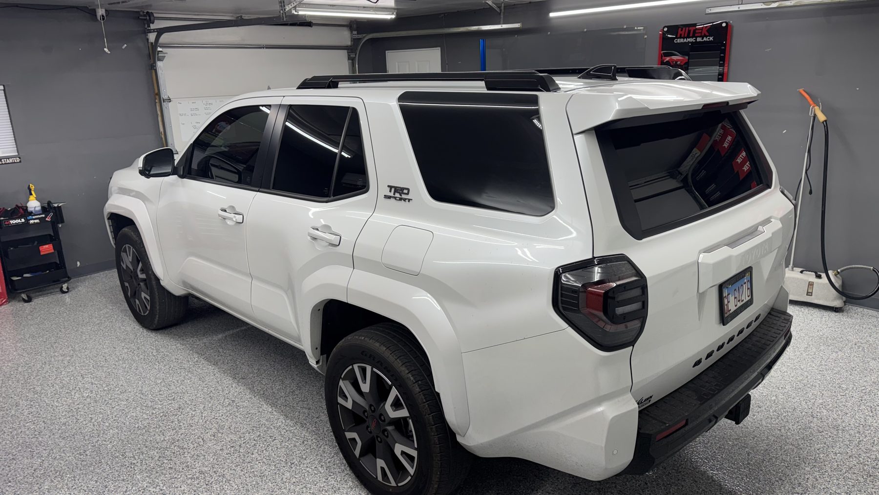 Truck window tint