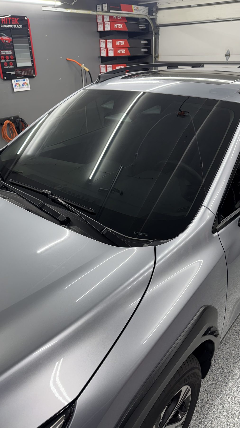 SUV window tint