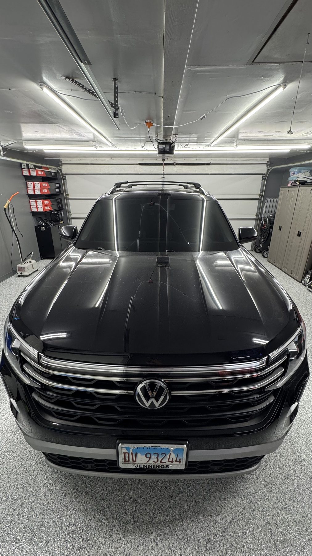 SUV window tint