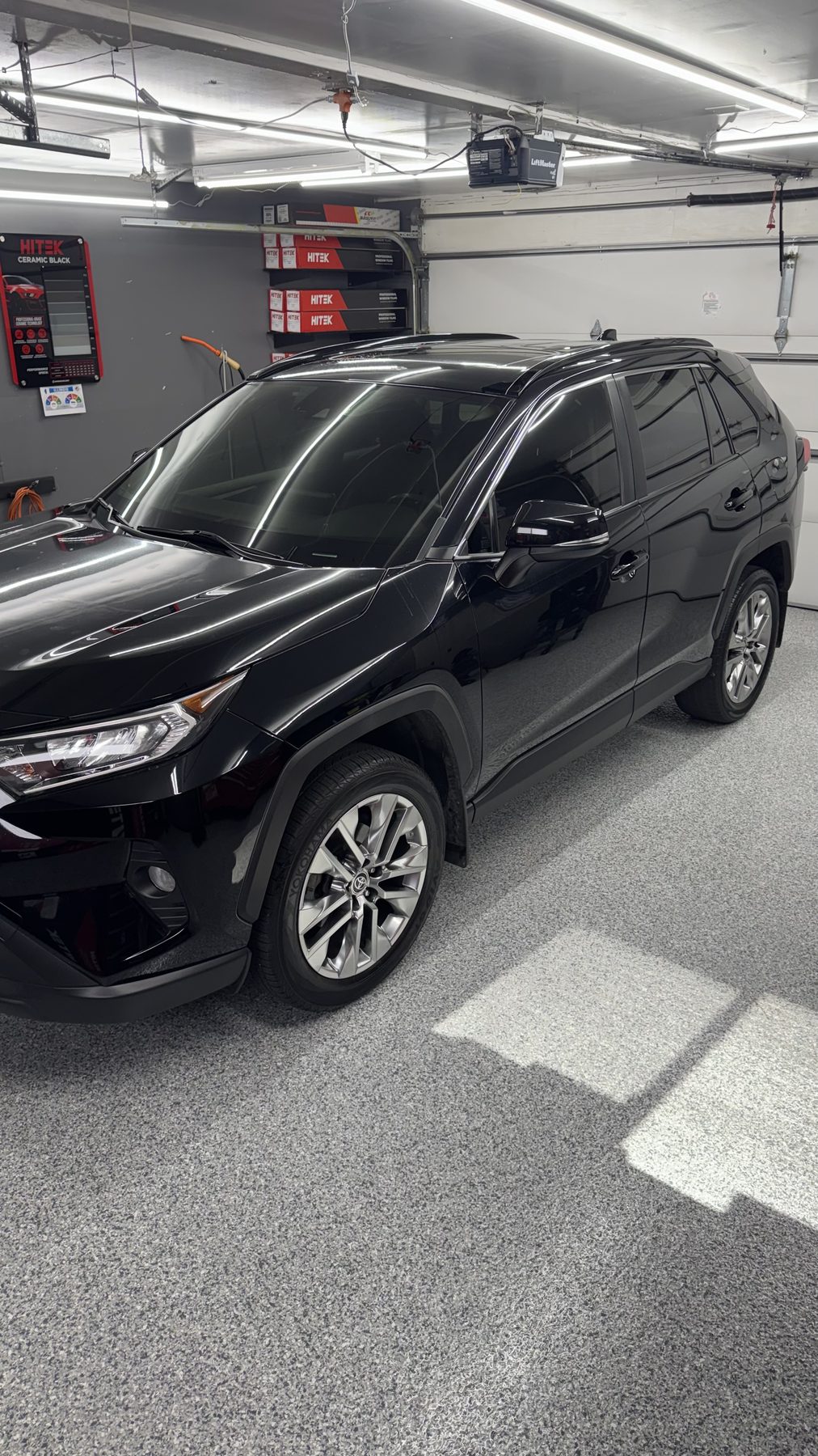 SUV window tint