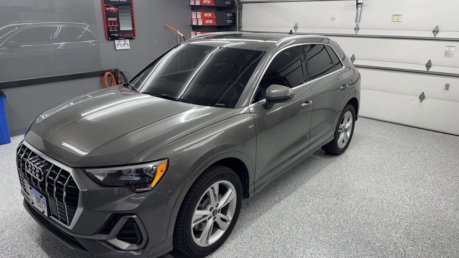 SUV window tint